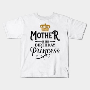 Mommy Of The Birthday Princess Matching Family T-Shirt Kids T-Shirt